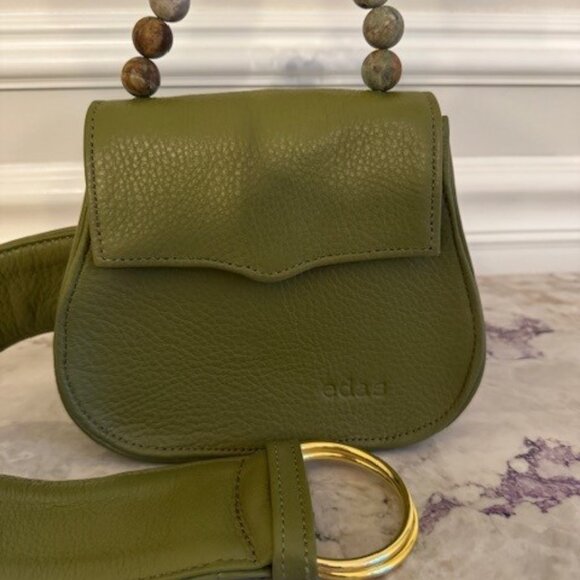EDAS mini Belt Bag in Pea MSRP $460 from Saks Fifth Avenue - Picture 10 of 11